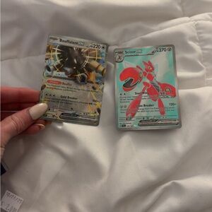 Pokemon Trading Cards - Gold and Red